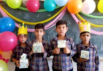 «جشن الفبا» در دبستان نشاط قهدریجان منطقه فلاورجان