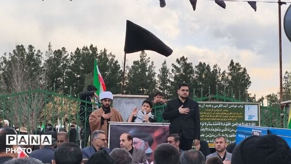 راهپیمایی حماسی مردم شهر جعفریه قم
