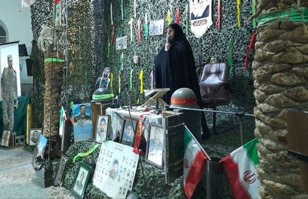 مراسم ششمین سالگرد شهادت سردار سلیمانی در شهر جعفریه قم