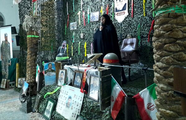 مراسم ششمین سالگرد شهادت سردار سلیمانی در شهر جعفریه قم