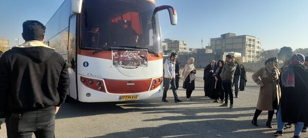 اعزام دانش‌آموزان ناحیه چهار کرج به اردوی راهیان نور