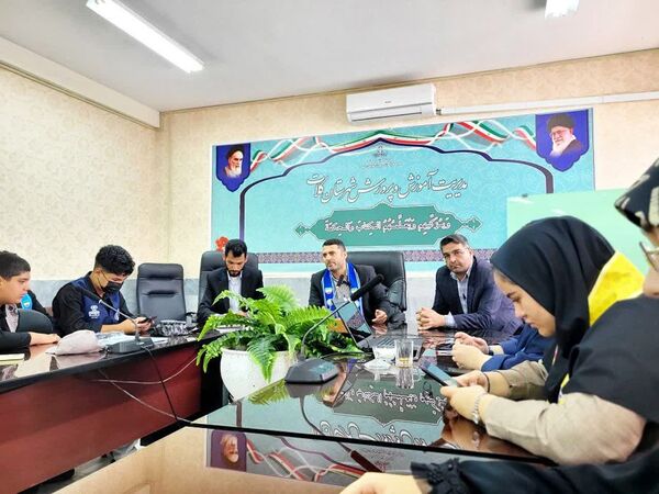 نشست هم‌ اندیشی دانش‌آموز خبرنگاران پانا در شهرستان کلات