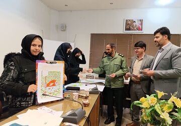 گردهمایی دانش‌آموزان هنرمند کبودرآهنگ در قالب «پرسش مهر»