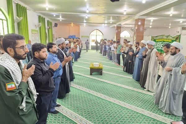 مراسم گرامیداشت شهید سید حسن نصرالله در پارسیان