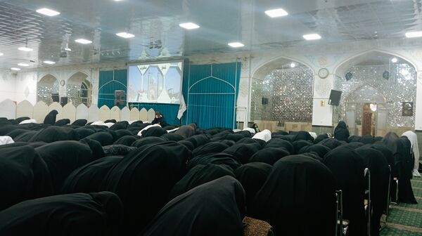 حضور پر شور مردم در نماز جماعت