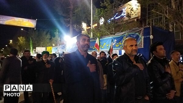 هیئت روستای رییسی  در چهل و یکمین شب از اجتماعات مردمی نیشابور
