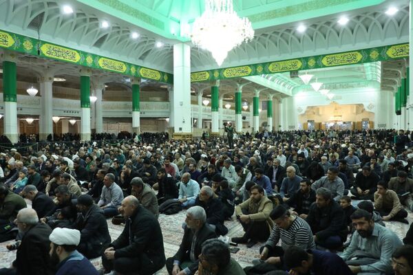 جشن میلاد امام حسین(ع) در حرم حضرت معصومه(س)