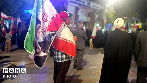 تجمع خودجوشانه مردم برای خونخواهی رهبر شهید مردم نیشابور