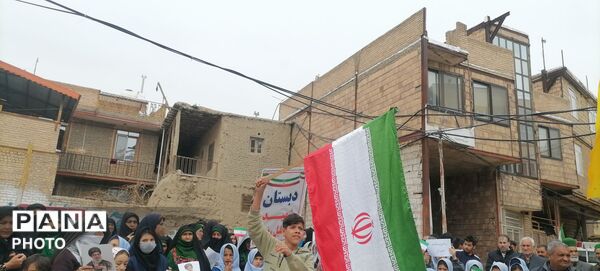 راهپیمایی روز جهانی قدس در شهر بار نیشابور