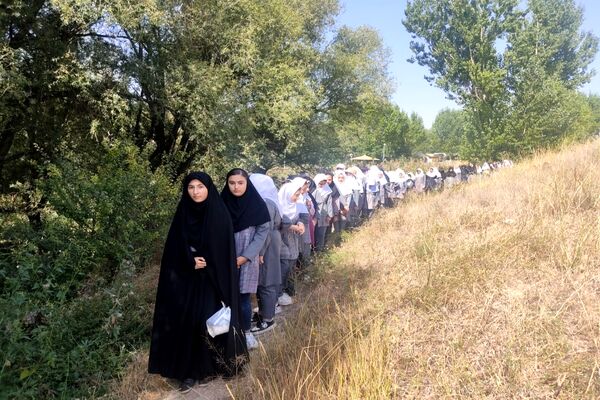 برگزاری اردوی آموزشی تفریحی یک روزه دانش‌آموزان مدارس منتخب ناحیه یک اردبیل