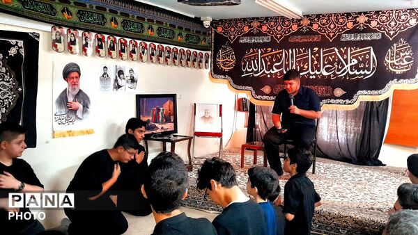 برپایی هیئت دانش‌آموزی پسران آموزشی سعادت استان البرز
