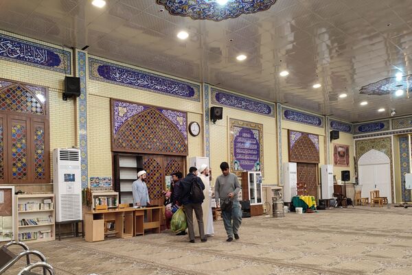 مراسم معنوی اعتکاف دانش‌آموزی(پسران) در مساجد کرمانشاه