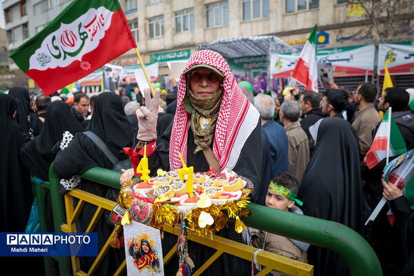 راهپیمایی ۲۲ بهمن در تهران