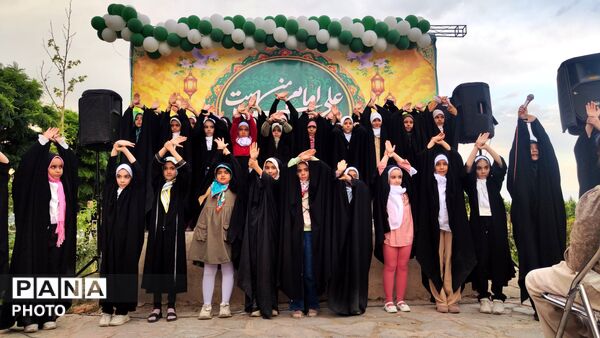 جشن کیلومتری غدیر در کیانمهر کرج 