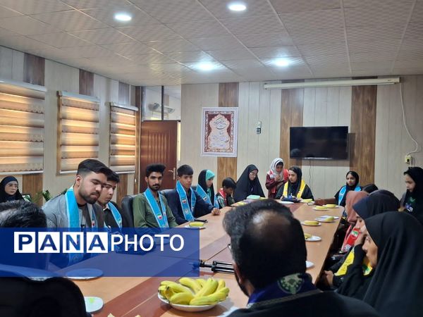 مراسم تجلیل از خبرنگاران پانای حاجی آباد