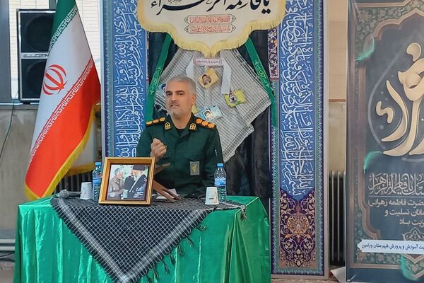 سوگواره فاطمی و گرامیداشت هفته بسیج در ورامین