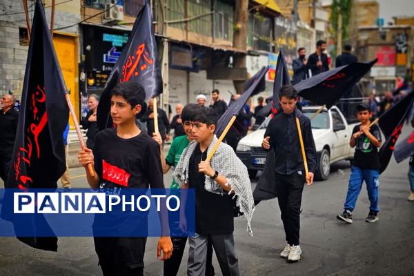 مراسم عزاداری امام صادق(ع) در مصلی هشتگرد 