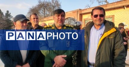 جشن پدران آسمانی در گلزار شهدای شهر زیارت