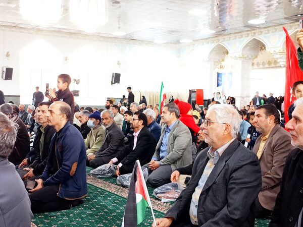 جشن پیروزی مقاومت فلسطین در کاشمر