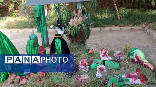 مراسم شیرخوارگان حسینی در مصلی بزرگ امام علی(ع) شهرستان ساوه