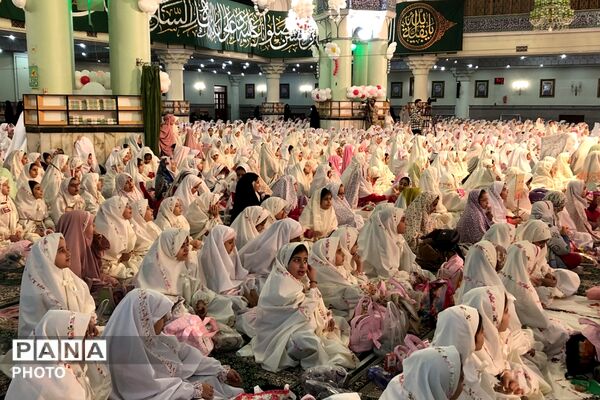 جشن بندگی دختران ناحیه دو شهرری 