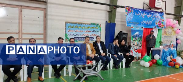 افتتاحیه مسابقات جام اقتدار فوتسال در سالن ۱۳ آبان شهرستان شیروان 