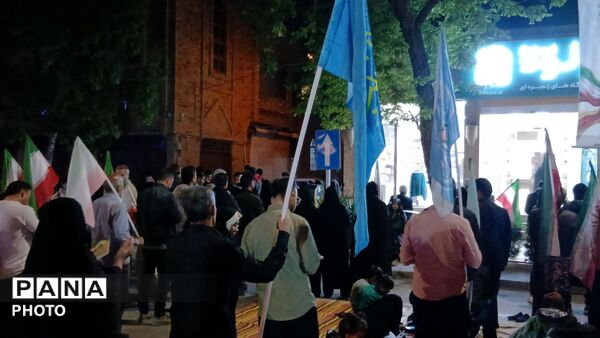 نوای استغاثه در حسنیه امام خمینی نیشابور 