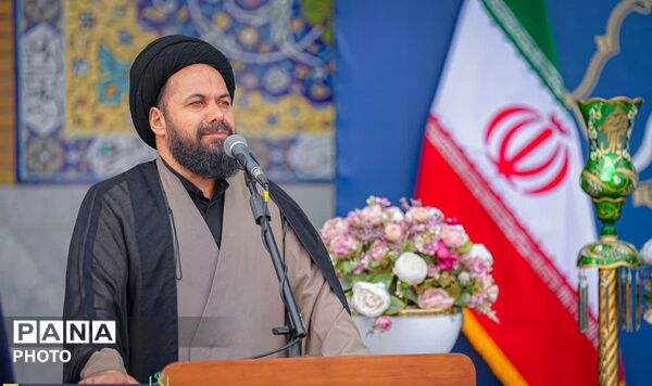 اقامه نماز عید فطر و تشییع پیکر شهید «کیارش» در مسجد جمکران