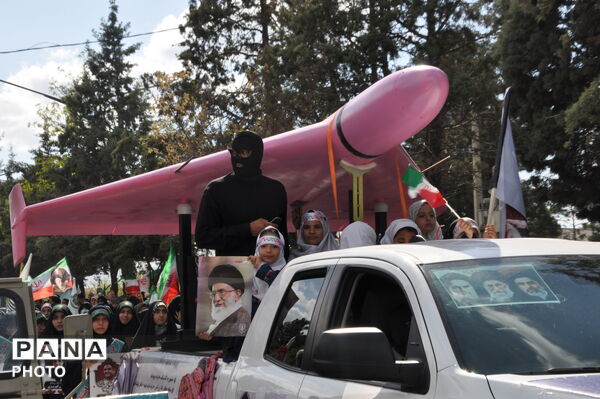 شکوه رزمایش «جانفدا برای ایران امام رضایی» در کرمانشاه