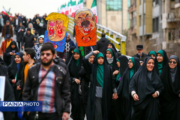 راهپیمایی 22 بهمن ۱۴۰۴ - تهران (۱)