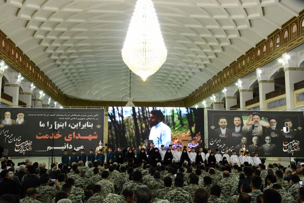 مراسم سالگرد شهدای خدمت در تبریز