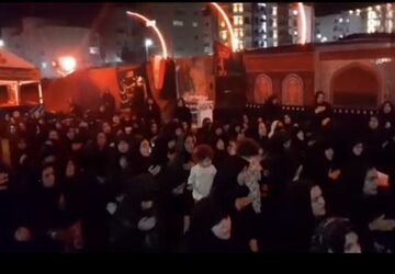 مراسم عزاداری مسجد امام حسن مجتبی(ع) پردیس