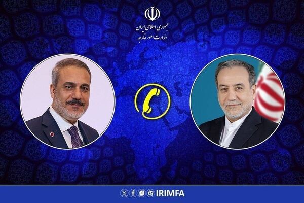 تماس تلفنی وزیران امور خارجه جمهوری اسلامی ایران و ترکیه