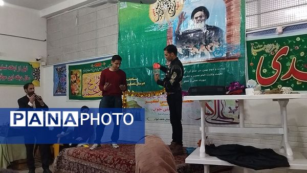 برگزاری جشن روز جوان و آغاز دهه فجر در دبیرستان شاهد ابوذر غفاری نیشابور 