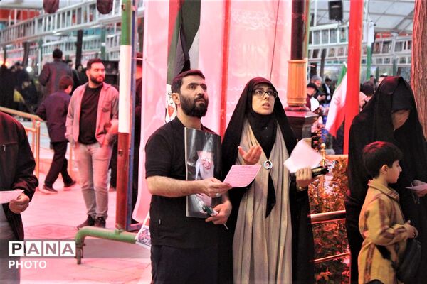حال و هوای آغاز سال نو در جوار مزار شهدای جنگ رمضان