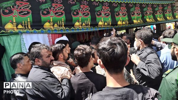 مراسم تشییع پیکر پاک سرهنگ پاسدار شهید حمید محمدی