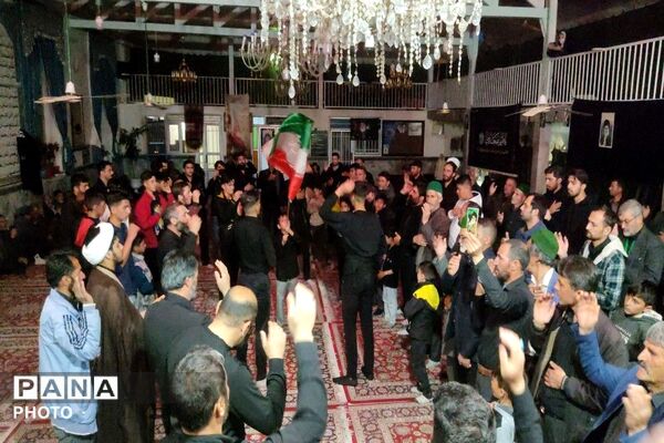 مراسم شهادت قائد امت در شهر بار نیشابور