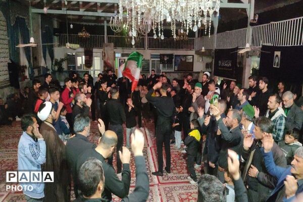 مراسم شهادت قائد امت در شهر بار نیشابور