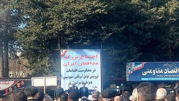 اجتماع بزرگ مدافعان ایران در تالش