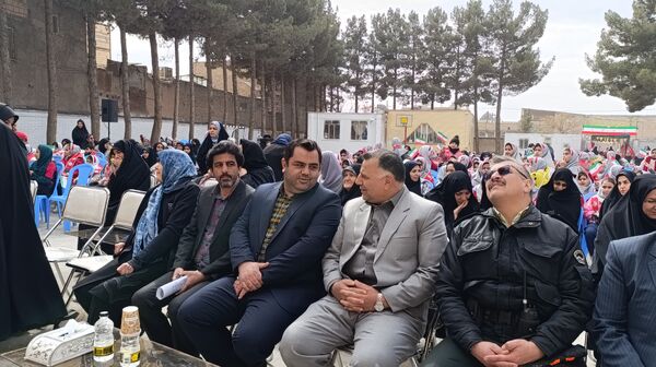 افتتاحیه آموزشگاه ۱۲ کلاسه‌ یاسمن خاکباز ۲ شهرستان نیشابور