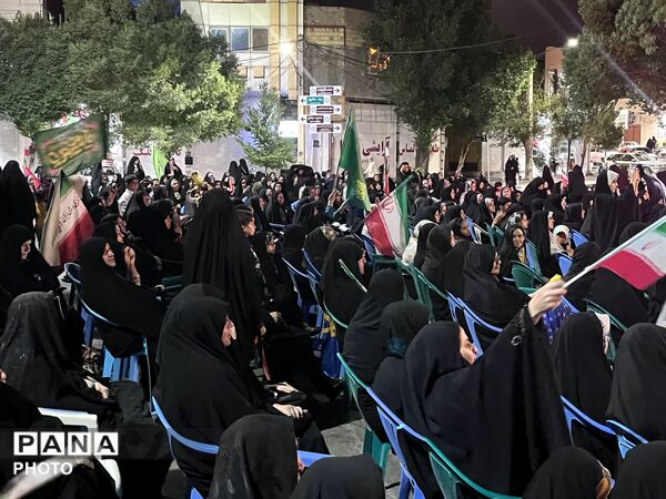نودویکمین اجتماع بزرگ مردم شهرستان ابرکوه