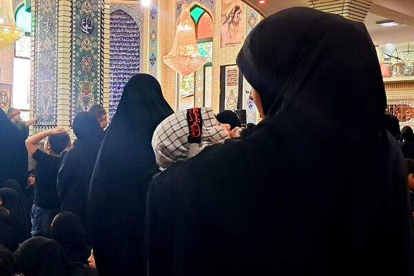 همایش عظیم شیرخوارگان حسینی  در حسینیه اعظم محله جیلارد شهرستان  دماوند 