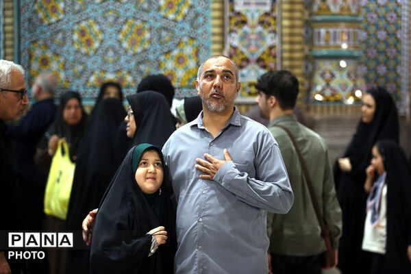 مراسم سالروز شهادت امام جواد(ع) در حرم بانوی کرامت
