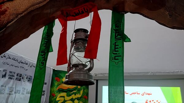 برپایی نمایشگاه هفته بسیج در مصلی فردیس