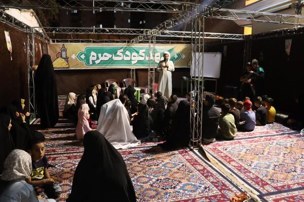 عزاداری ابا عبدالله الحسین (ع)  در امامزاده سید عباس در بجنورد 