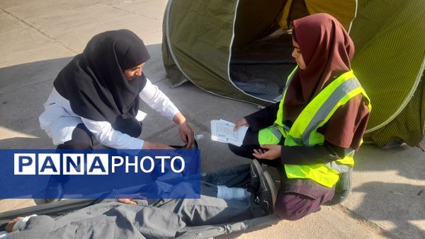  بیست و ششمین مانور سراسری زلزله در روستای دربند