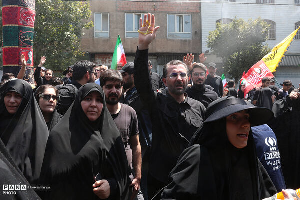 پیاده‌روی جاماندگان اربعین در تهران - 4
