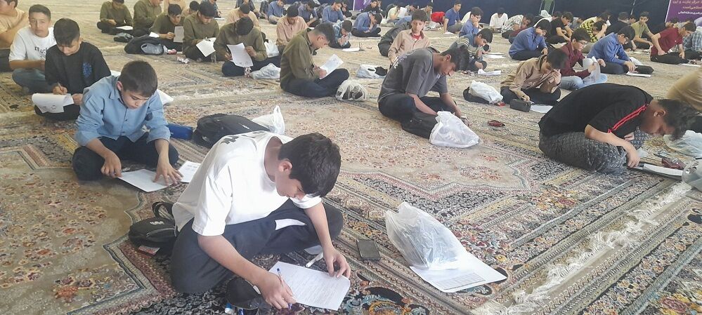 برگزاری آزمون «لیگ‌ جت» ناحیه چهار کرج در کانون شهید سبحانی 
