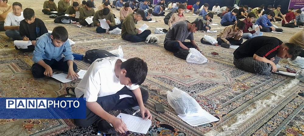 برگزاری آزمون «لیگ‌ جت» ناحیه چهار کرج در کانون شهید سبحانی 