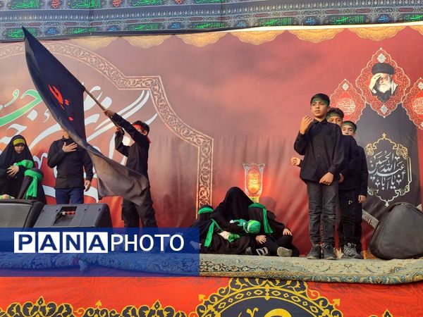 اجتماع عزاداران ملت امام حسین (ع) در قائمشهر 